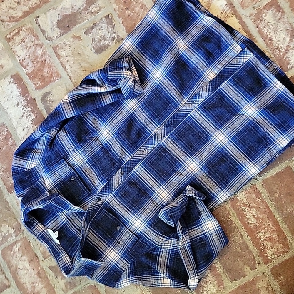 LLBean Chamois Cloth Tunic Shirt Medium